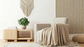 Give Apartments Easy Bohemian Touches Utilizing Cozy Linen Material Covers