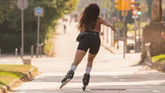 Inline skating v/s stair climbing: Which builds lower body strength?