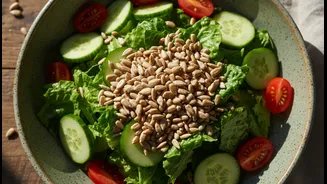 Sunflower Kernels Can Lift Salads without Turning Them into Skincare Treatments