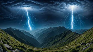 Kumaon Pre-Monsoon Lightning Storms Attract Extreme Weather Photographers