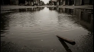 People should not test flooded areas with metal objects: a key limit for Flooded-Street Electrical Hazards