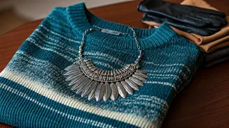 Winter Elegance: Styling Your Jacquard Knit Tunic