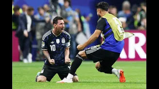Lionel Messi Unleashes Pent-Up Emotions After Argentina's Epic Comeback Win Over England In World Cup Semis | Watch
