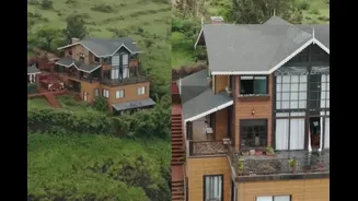 THIS Cowboy Castle Has 7 Bedrooms, Rustic Interiors And Stunning Hill Views — It Is Hidden In…