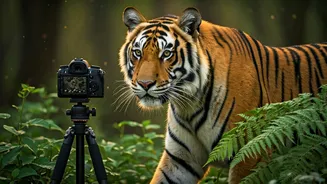 Central Indian Reserves Witness Huge Wildlife Photography Expedition Crowds