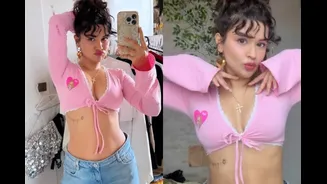 Avneet Kaur’s Sexy Tie-Front Crop Top Look Is Giving Major Gen Z Energy | See Pics