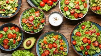 15 Delicious & Easy Salad Recipes to Brighten Your Day!