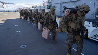 US Sends 2,500 Marines To Middle East As Iran War Rages - What Is Washington Preparing For?