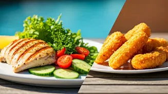 Lighter Proteins Beat Heavy Processed Summer Meals