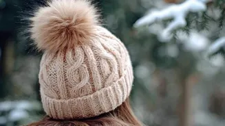 How to style pom-pom accessories this winter