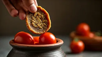 Add 1 Piece Of Jaggery To Explode Tomato Chutney Flavors