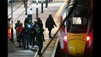 ‘They’ve A Knife, I’ve Been Stabbed’: Witness Recalls Screams, Panic As 10 Injured In UK Train Stabbing