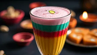 Balance Diwali Sweets With Mithai Mocktails.