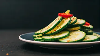 Korean Flavours Are Giving Cucumbers A Delicious Upgrade