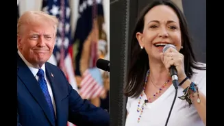 'Want To Give It To Him': Machado Offers Nobel Peace Prize To Trump After Venezuela Raid