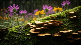 Mumbai's Rainy Streets Get A Nature Glow-Up