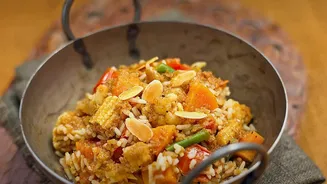 How to Add a North Indian Dhaba-Style Twist to Vegetarian Rice Dishes