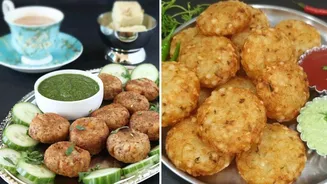 Crispy raw banana paneer tikki and soft sabudana appe to keep Chaitra Navratri fasting meals satisfying