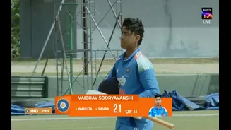 Vaibhav Sooryavanshi departs in yet another underwhelming outing for India A