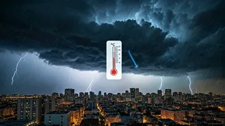 Kolkata Temperature Plummets 7°C After Thunderstorms; Rain to Persist Until Sunday