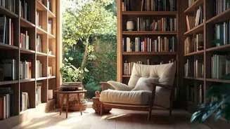 How to create a reading corner for your home office