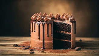 The Most Shared Vintage Dark Chocolate Cake Reels Online
