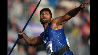 'Still A Role Model': Tejaswin Shankar Extends Gratitude To Vinesh Phogat For Words Of Encouragement