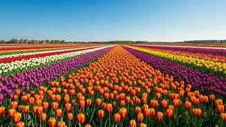 Kashmir's Tulip Garden Shatters Records: 1.4 Lakh Visitors in Two Weeks!