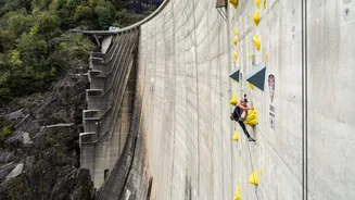 Top places for dam wall climbing in Africa
