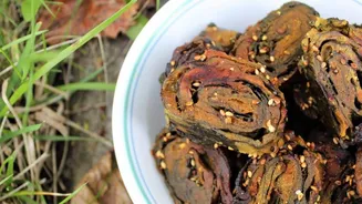 Bored with upma, poha? Try spicy patra rolls for breakfast