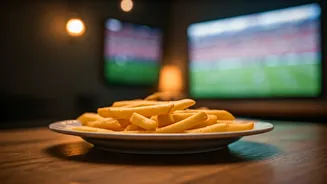 Why fries are football match essentials