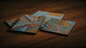 DIY Ndebele Coasters: Infuse Your Home with Vibrant African Art