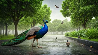 Urban Wildlife Is The Rain's Softest Surprise