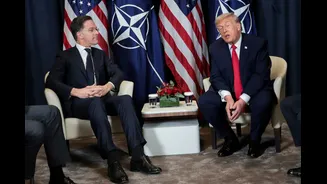 Issue of whether Greenland stays with Denmark did not come up with Trump, says NATO chief