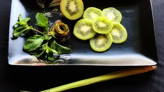For something quirky, try kiwi-lemongrass combo