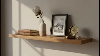 One Shelf Can Tell A Journey Without Taking Over The Room