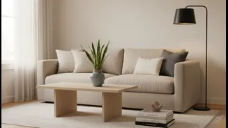 Warm Minimalism Can Make Compact Flats Feel More Welcoming