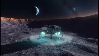 Moon-Lander Exhaust And Lunar Ice Shows How Future Lunar Science And Landing Rules Is Being Rewritten