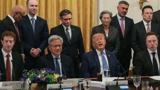 Donald Trump urges tech firms self-regulate AI at America.gov launch