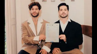 Ator de novelas da Globo, Igor Cosso se casa com bailarino da Dança dos Famosos
