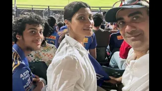 Konkona Sen Sharma Reunites With Ex-Husband Ranvir Shorey, Watches MI Vs KKR Match With Son At Wankhede