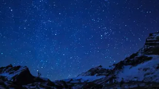 Where Night Sky Photographers Find Clear Atmospheric Views On Himalayan Winter Camping Trips