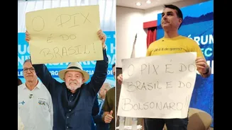 Lula explora ataque dos EUA ao Pix e força reação de Flávio Bolsonaro