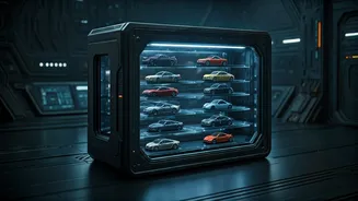 The Parksible: A High-Tech Parking Paradise for Your 1:64 Scale Car Collection