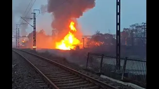 At Least 30 Injured After Massive Fire Erupts At Haldia Petrochemicals Plant, Train Services Suspended