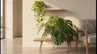 The Right Indoor Greenery Can Make A Flat Feel More Restorative