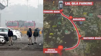 Faridabad to Red Fort via Badarpur: Times Now Traces Route of Car Linked to Delhi Blast