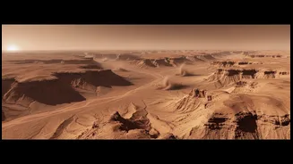 Mars's Surface Combines Old Water Stories With Ongoing Atmospheric Processes