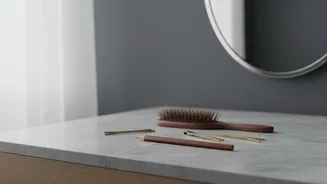 How to Use a Pencil for a Casual Half-up Hairstyle
