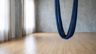 How Aerial Yoga Encourages Attention to Breath and Balance
